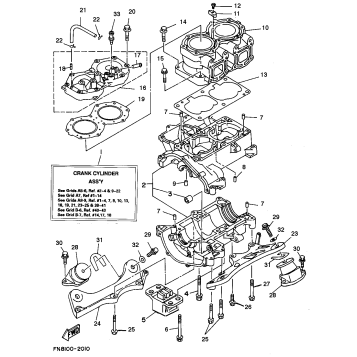 CYLINDER - CRANKCASE
