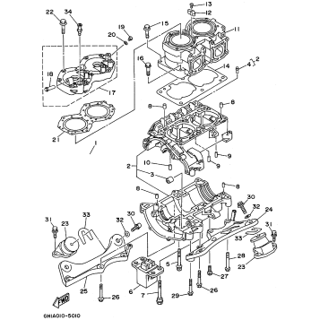 CYLINDER CRANKCASE