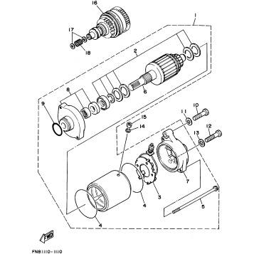 STARTING MOTOR