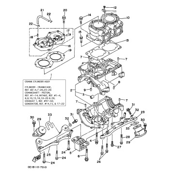 CYLINDER - CRANKCASE