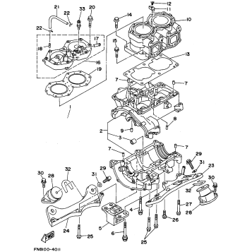 CYLINDER - CRANKCASE