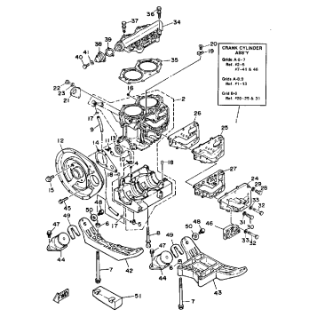 CRANKCASE - CYLINDER