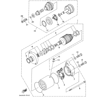 STARTING MOTOR