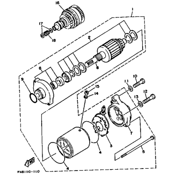 STARTING MOTOR