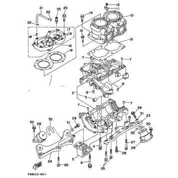 CYLINDER CRANKCASE