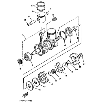CRANKSHAFT - PISTON