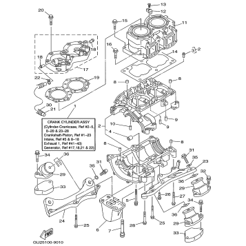CYLINDER CRANKCASE