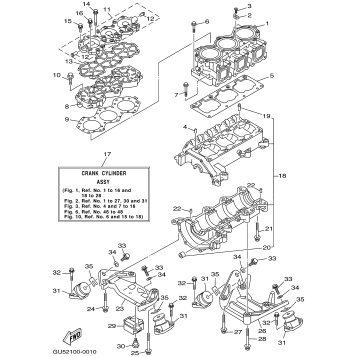 CYLINDER. CRANKCASE