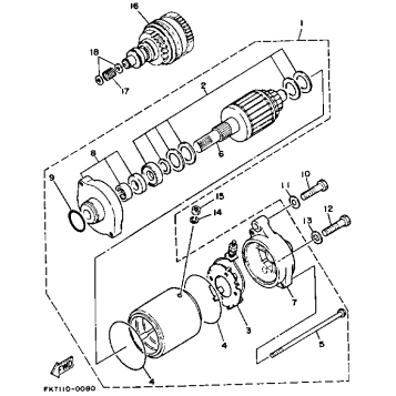 STARTING MOTOR