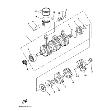 CRANKSHAFT PISTON