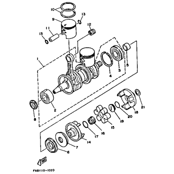CRANKSHAFT - PISTON