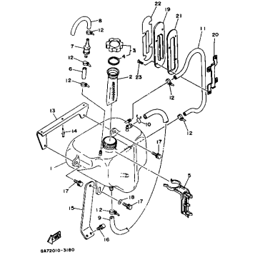 OIL TANK (FOR OIL INJECTION)