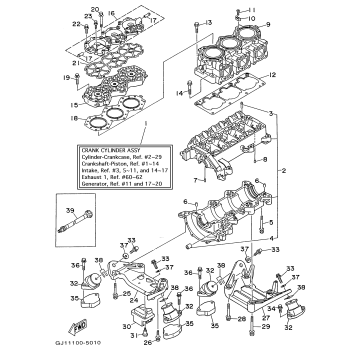 CYLINDER CRANKCASE