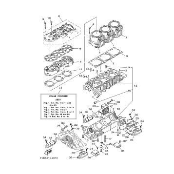 CYLINDER. CRANKCASE 1