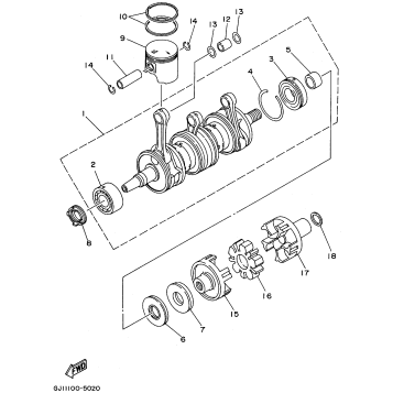 CRANKSHAFT - PISTON