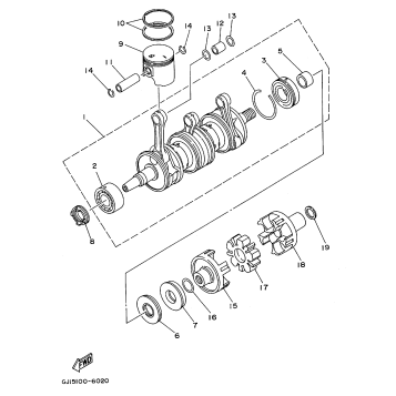 CRANKSHAFT PISTON