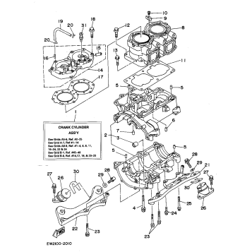 CYLINDER - CRANKCASE
