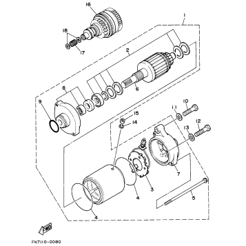 STARTING MOTOR