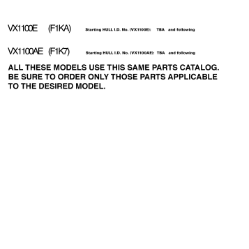 MODELS IN THIS CATALOG