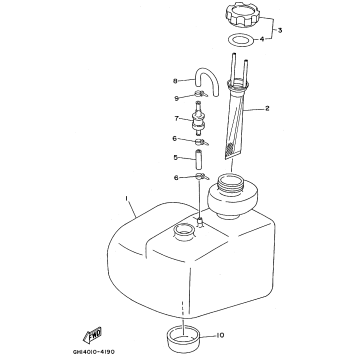 OIL TANK FOR OIL INJECTION