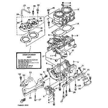 CYLINDER - CRANKCASE