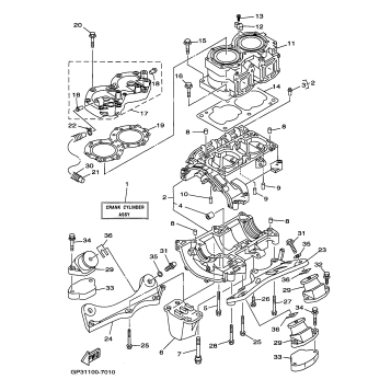 CYLINDER CRANKCASE