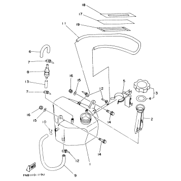 OIL TANK (FOR OIL INJECTION)