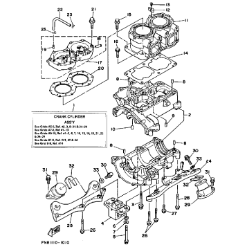 CYLINDER - CRANKCASE