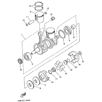 CRANKSHAFT - PISTON