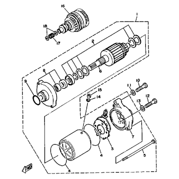 STARTING MOTOR
