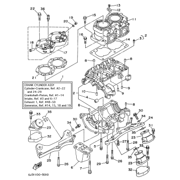 CYLINDER - CRANKCASE