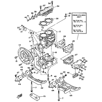 CRANKCASE - CYLINDER