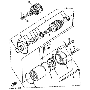 STARTING MOTOR