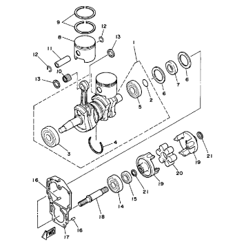 CRANKSHAFT - PISTON