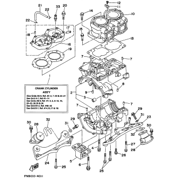 CYLINDER - CRANKCASE