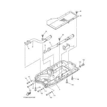 OIL PAN UP TO E/N 6CN-1005800