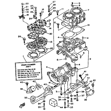 CRANKCASE - CYLINDER