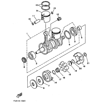 CRANKSHAFT - PISTON