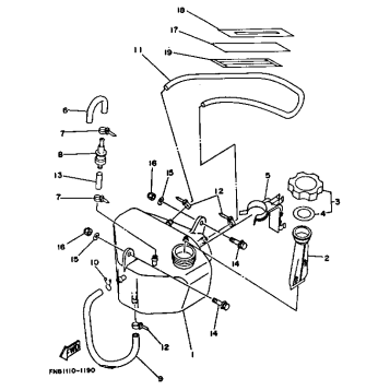 OIL TANK (FOR OIL INJECTION)