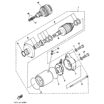 STARTING MOTOR