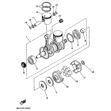CRANKSHAFT PISTON