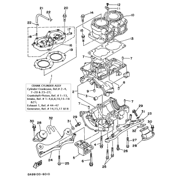 CYLINDER - CRANKCASE