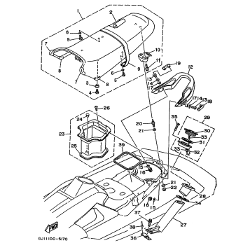 SEAT - UNDER LOCKER 1