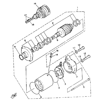 STARTING MOTOR