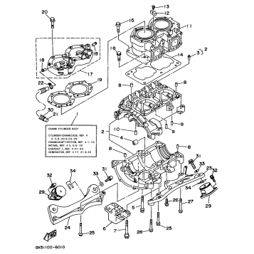 CYLINDER - CRANKCASE