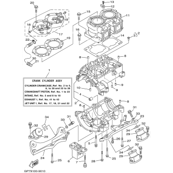 CYLINDER CRANKCASE