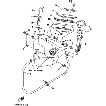 OIL TANK (FOR OIL INJECTION)