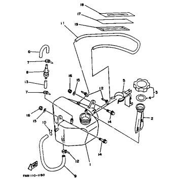 OIL TANK (FOR OIL INJECTION)
