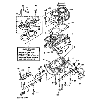 CYLINDER - CRANKCASE