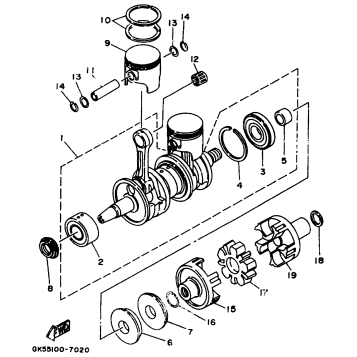 CRANKSHAFT PISTON